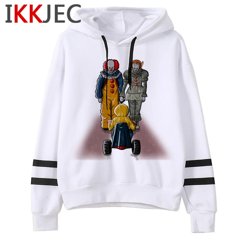Это клоуны Забавный мультфильм толстовки для мужчин/wo мужчин Pennywise лузер фильм ужасов толстовки повседневное хип-хоп Уличная Толстовка мужской/женский - Цвет: 2717
