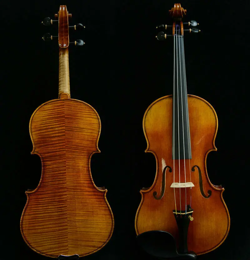 Удивительная скрипка потрясающий звук собственная работа мастера Ван №