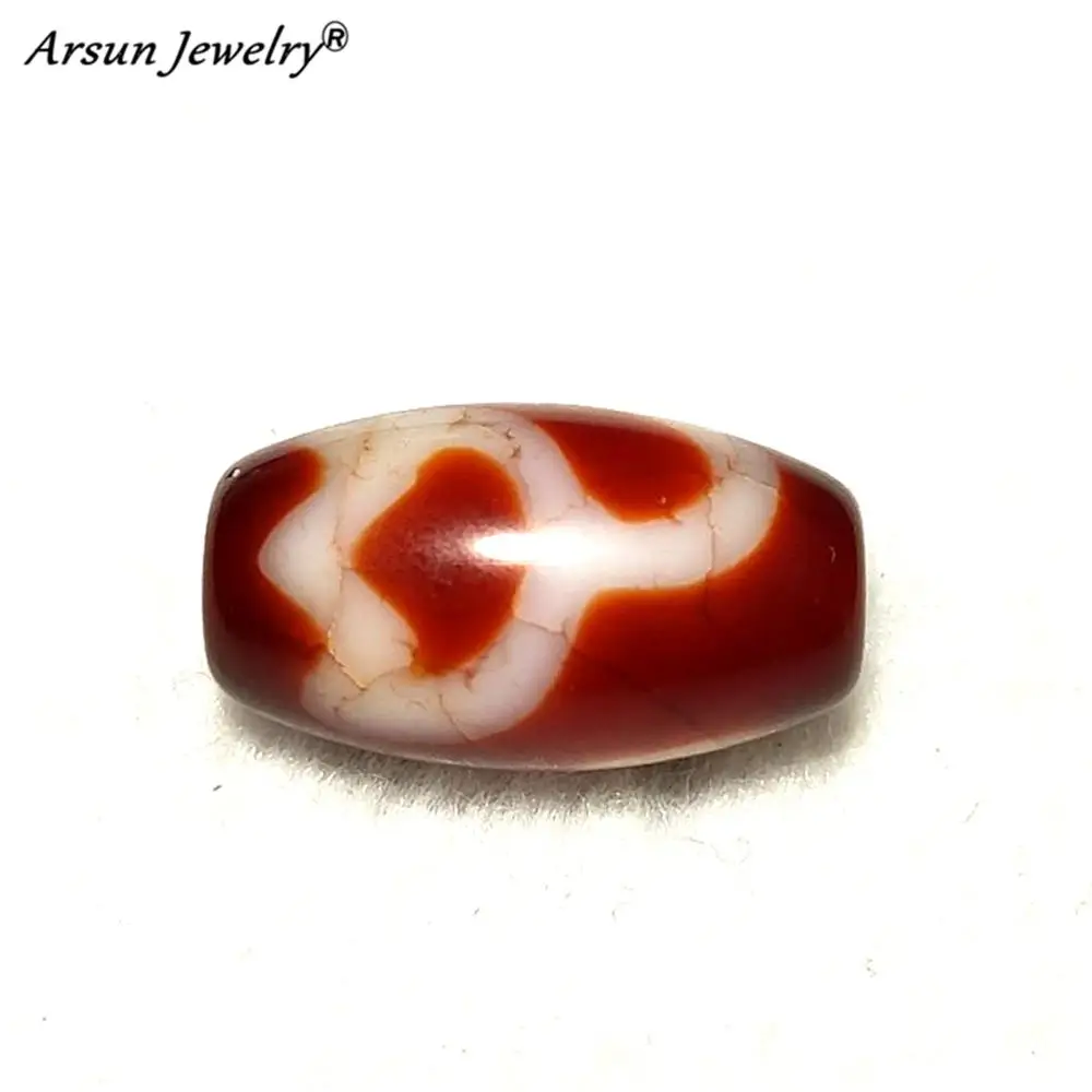 

Old Red Agate Beads,Dragon pattern Lotus DZI Beads,11*20mm,Red DZI Beads,High-end Amulet Jewelry DIY Free Shipping