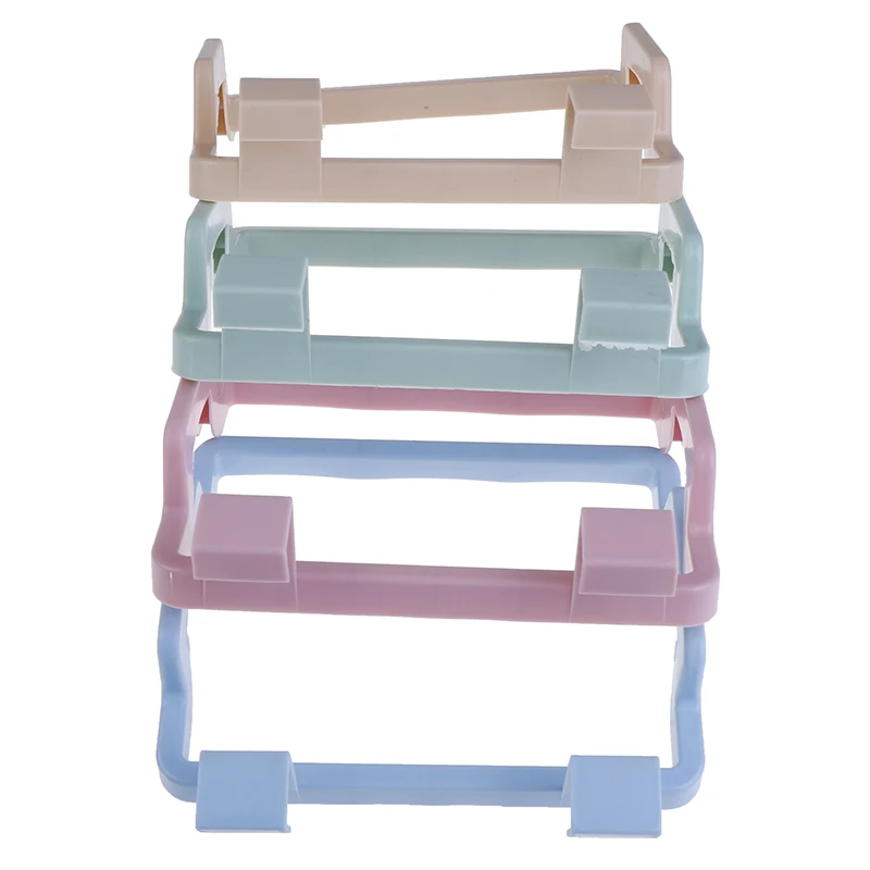 

Portable Plastic Garbage Bag Rack Hanging Trash Storage Bag Hook Scouring Pad Dry Shelf Holder Kitchen Tool