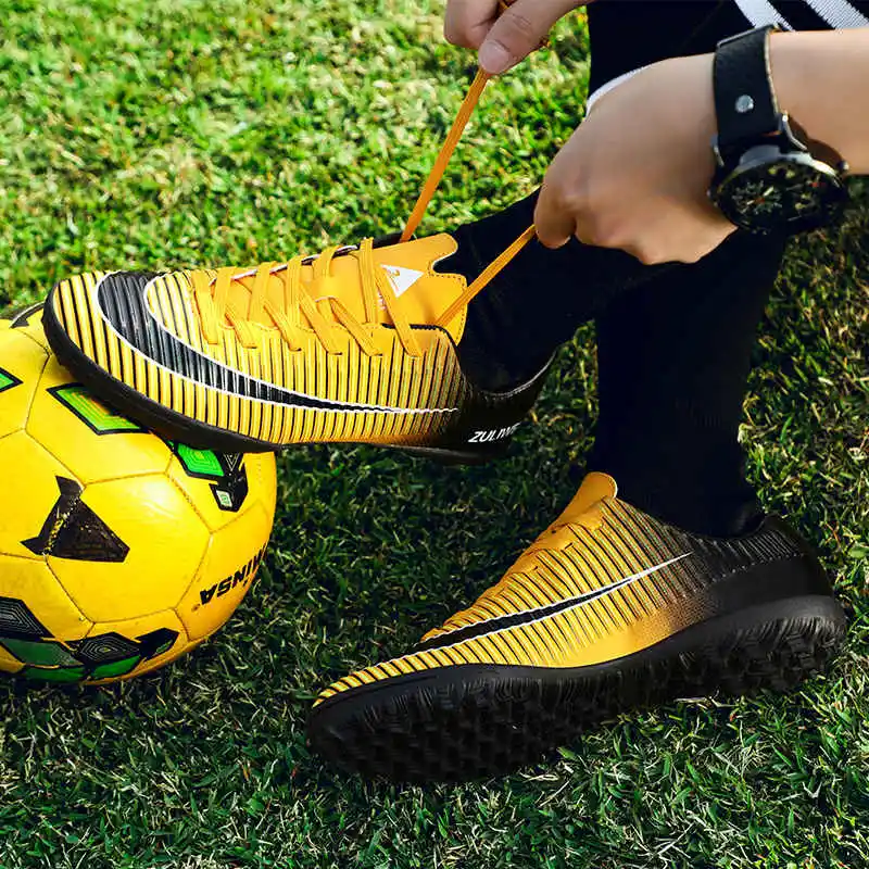 Мужские и wo мужские детские футбольные бутсы маленькие ногти Студенческая