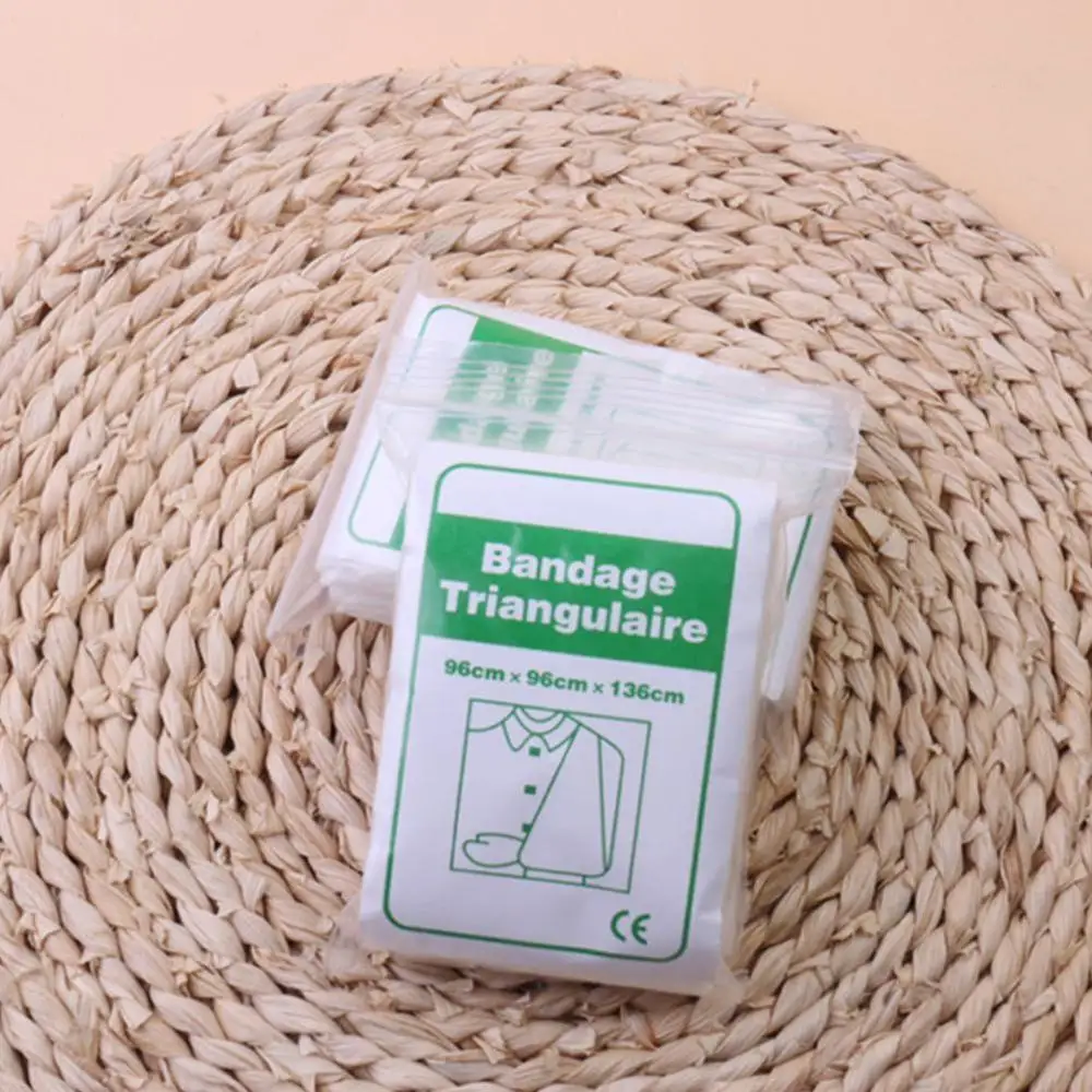 5 шт. новое медицинское сжечь тканевая повязка треугольный аптечка первой помощи