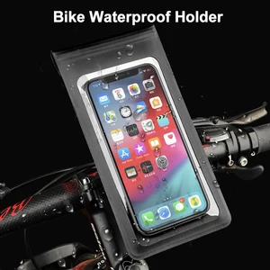 bike motorcycle phone holder for bicycle front handlebar rear view mirror stand 360° rotation waterproof phone mount case bag free global shippin