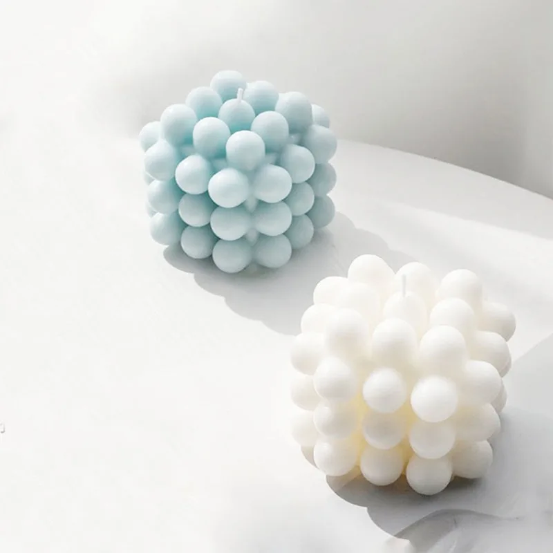 

Square Honeycomb Pattern Candle Mold Cylindrical Scented Candle Diy Art Silicone Crafts Candle Mold Gypsum Soap Molds Making