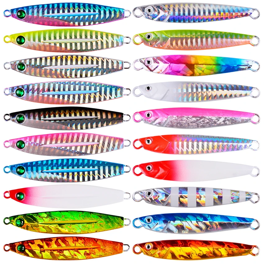 

2021 Metal Cast Jig Spoon Lures 7g-10g-14g-17g-21g-28g-40g Casting Jigging Lead Fish Sea Bass Fishing Lure Tackle