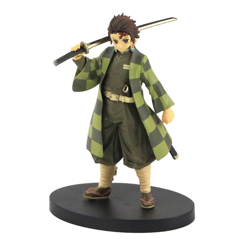 

Anime Demon Slayer Kimetsu no Yaiba Tanjirou Kamado Nezuko Agatsuma Zenitsu Hashibira Inosuke Action Figure Collection Model Toy