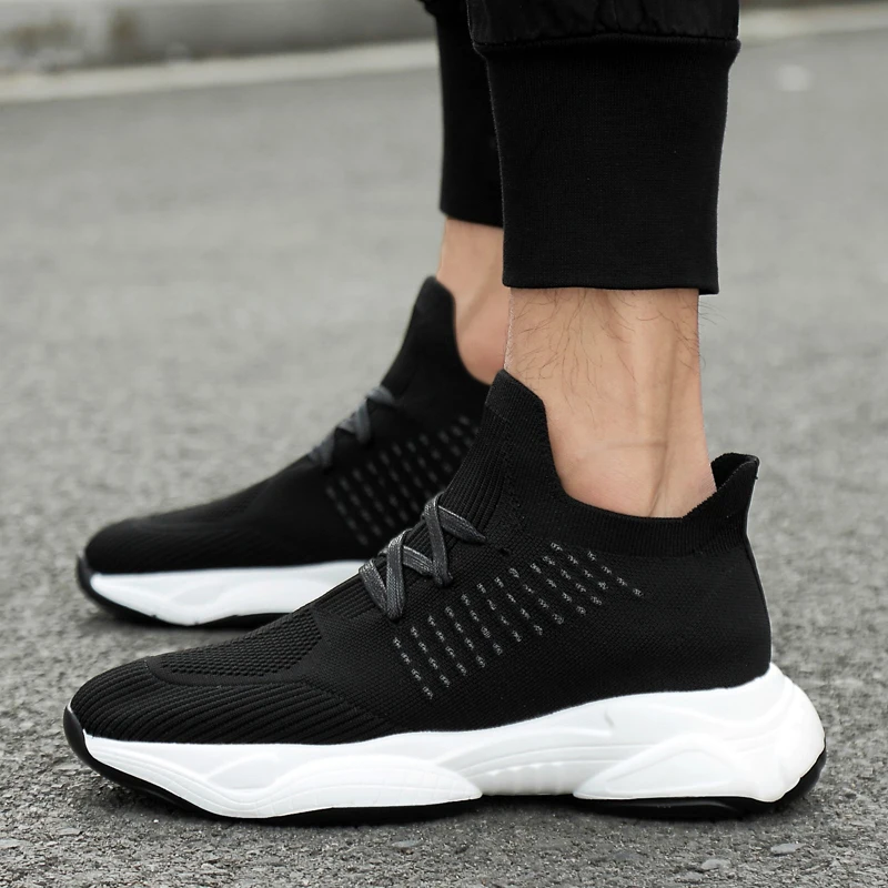 

shoestranspirables man athletic summer shoe running zapatillas casual Light Shoes safety new Men blade zapatos mesh sport