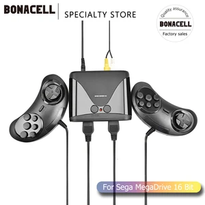 2019 new retro mini tv video game console for avh 16 bit video games with 68 different built in games two gamepads av out l50 free global shipping
