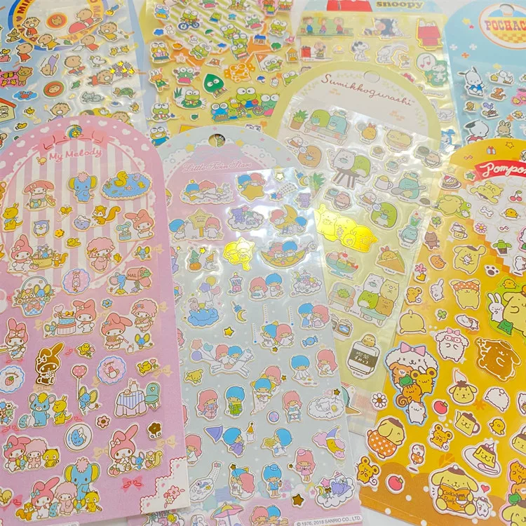 

36 pcs/lot Kawaii Melody Dog Stickers Cute Decorative Stationery Sticker Scrapbooking DIY Diary Album Stick Label