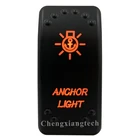 Оранжевый светодиод-автомобиль, лодка, караван, морской кулисный переключатель, лазер, якорный свет, 12 В, 24 В, для Carling ARB, NARVA 4x4, водонепроницаемый