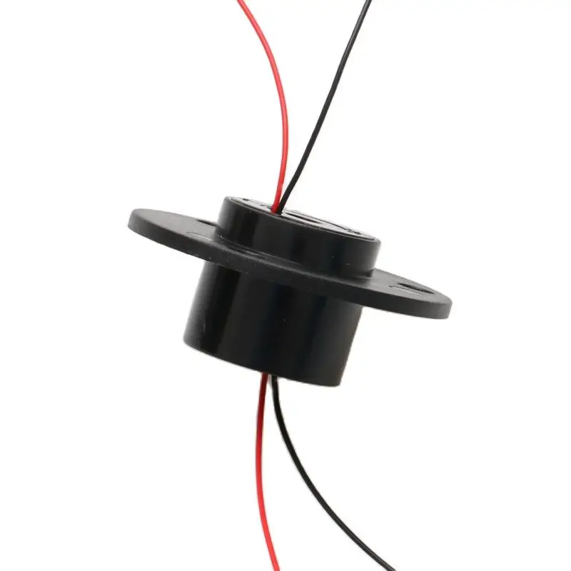 

Slipring Hollow Shaft Slip Ring with Hole Diameter 5mm 2/4/6 Channel 2A Electric Slip Ring 300RPM Rotary Joint Connector