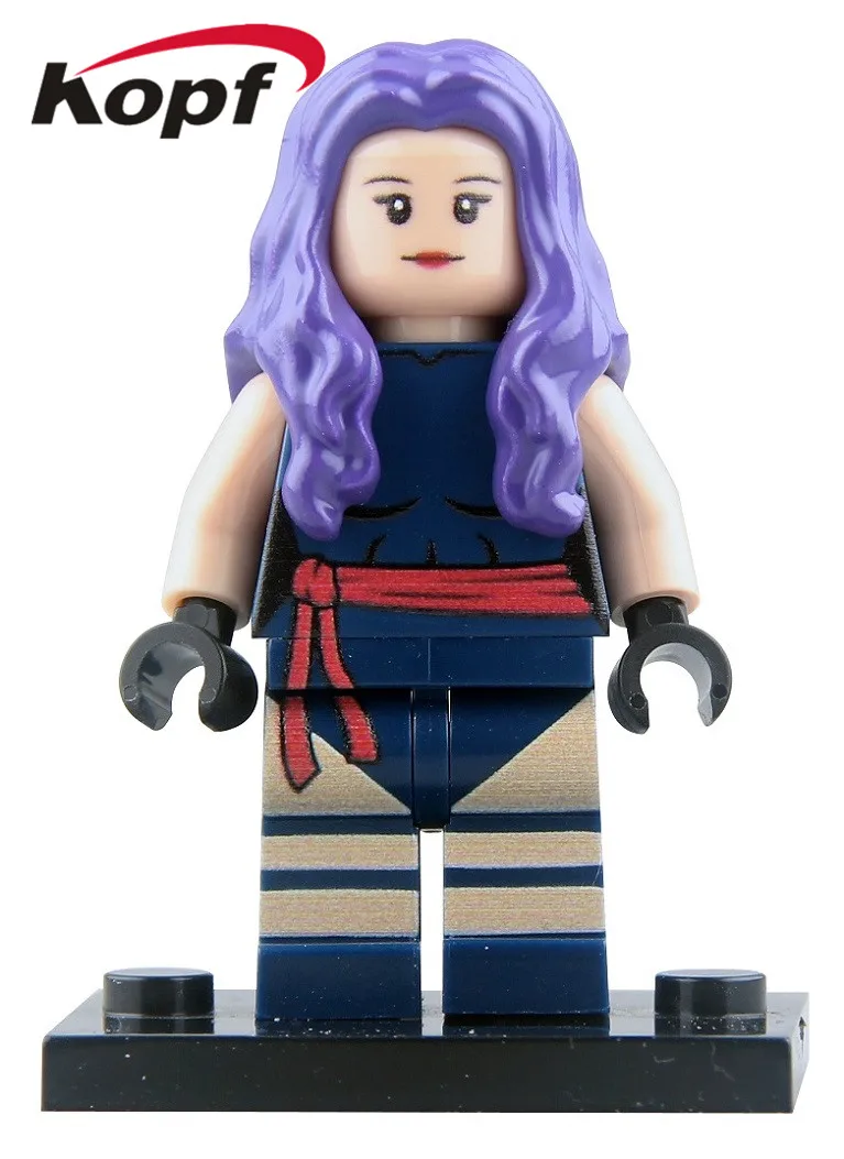 Однопродажный строительный блок Super Heroes X-Man Wolverine Quick Silver Rogue проф X Psylocke Iceman детские игрушечные фигурки PG8006