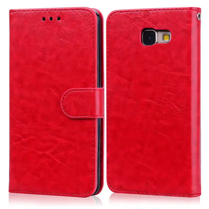 

Leather Flip Case For Samsung Galaxy J3 J5 J7 A5 J1 A6 J4 J6 Plus A7 J2 Core Grand Prime Wallet Cover