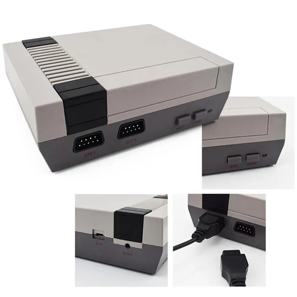 Встроенная 620 игр Мини ТВ игровая консоль 8 бит Ретро Классический Ручной игровой