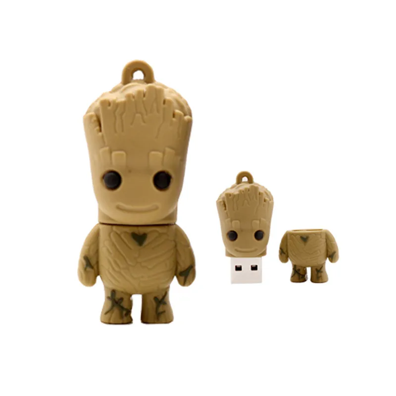 usb флешка 128 ГБ флеш карта 64 Гб памяти мультяшный супергерой флэш накопитель 4 8 16 32