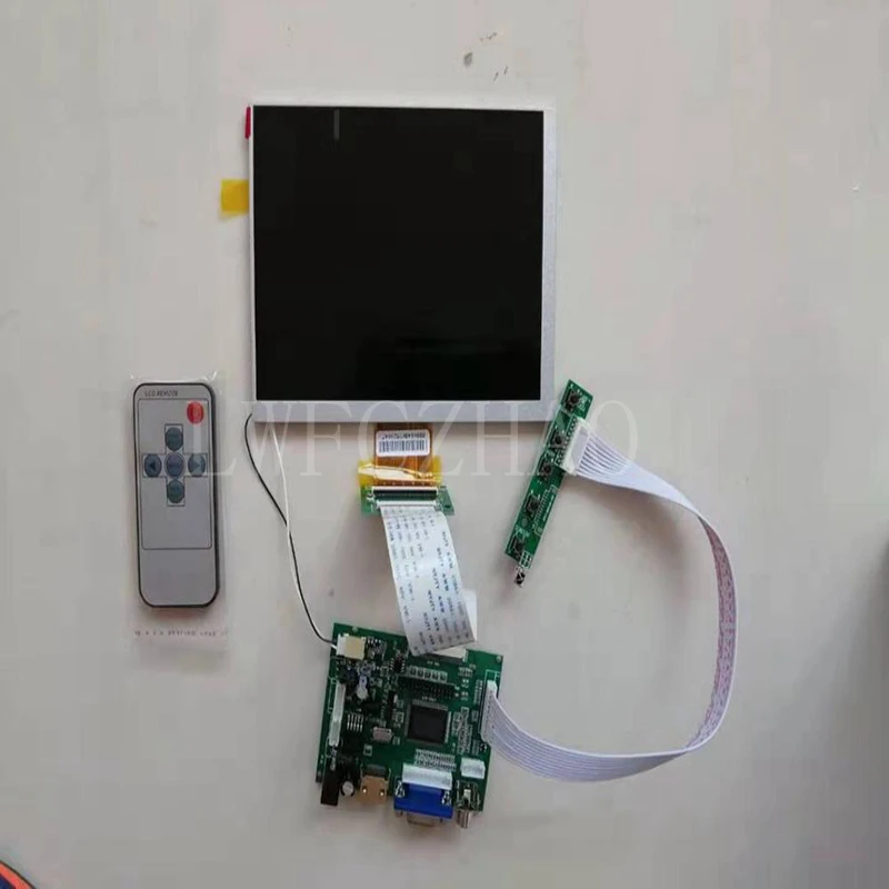 Tela de Exibição Lcd 800×600 Pol. Embutida Mais Painel de Monitor de Placa de Controle Hdmi Vga Painéis e LCDs p/ tablet