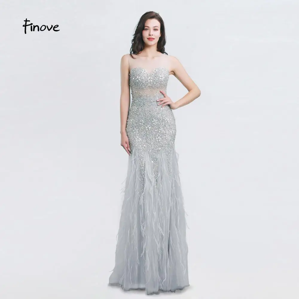 Новое поступление Длинные вечерние платья 2020 с короткими рукавами бисером и