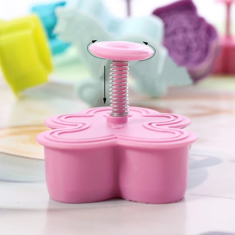 4 шт./лот DIY слайм 3D Животные овощи фрукты Пластилин молд набор инструментов