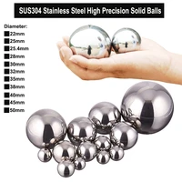 2pcs1pc sus304 stainless steel balls 22mm 25mm 25 4mm 28mm 30mm 32mm 35mm 38mm 40mm 45mm 50mm high precision bearing balls