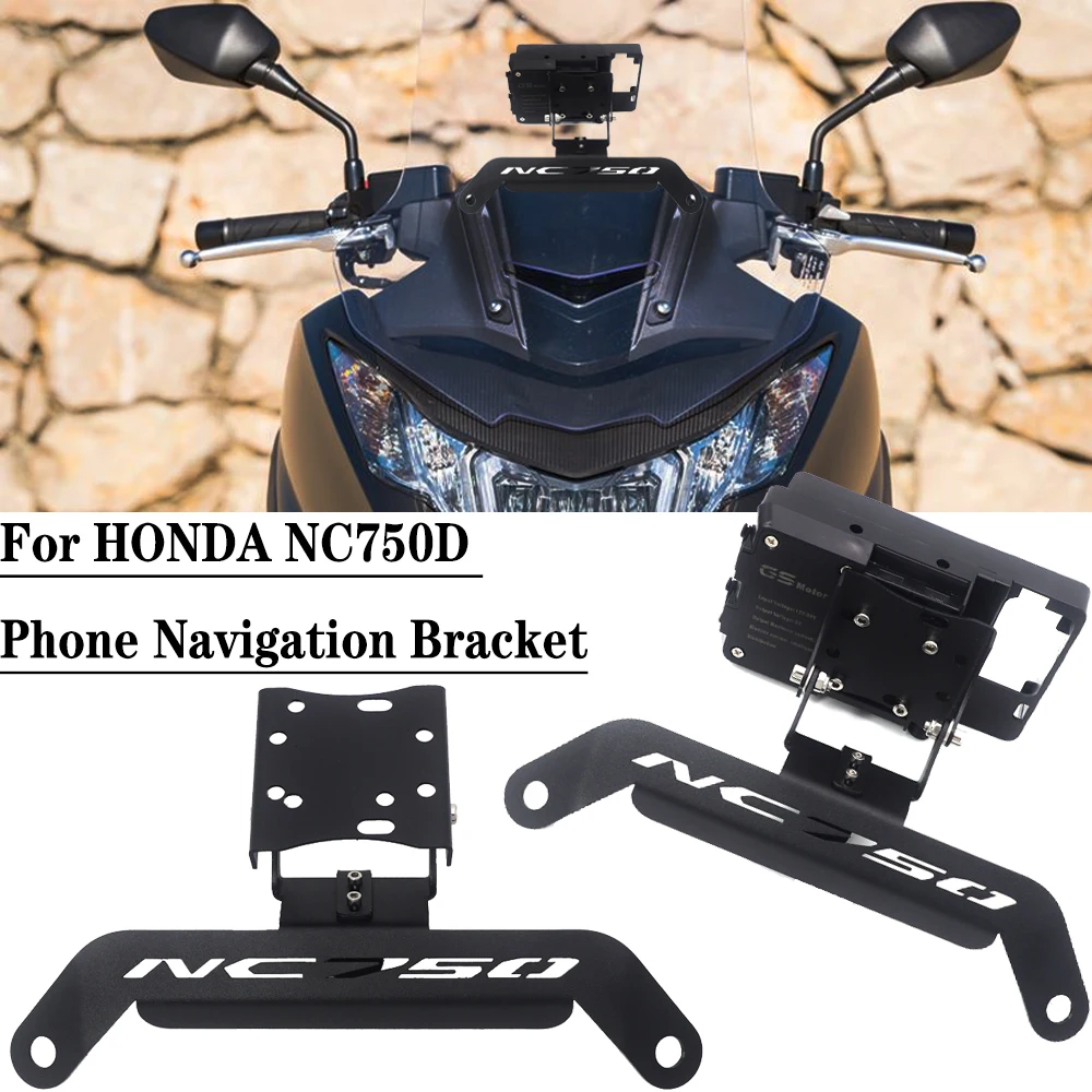 

Аксессуары для мотоциклов, кронштейн для навигации телефона, кронштейн для GPS-навигации для HONDA NC750D NC 750D
