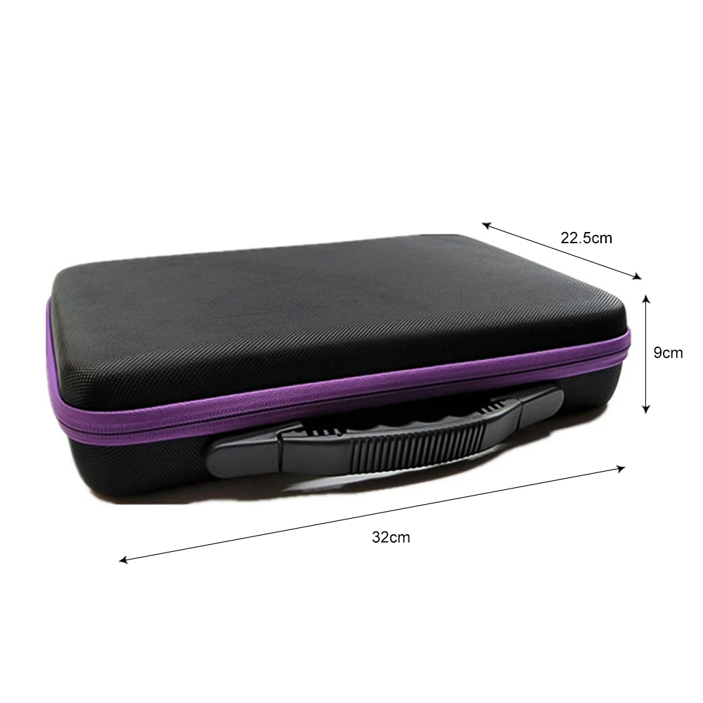 

60 Bottles Essential Oil Case Storage Bag Holder Portable Travel Essential Oil Bottle Organizer Women Oil X6X10252