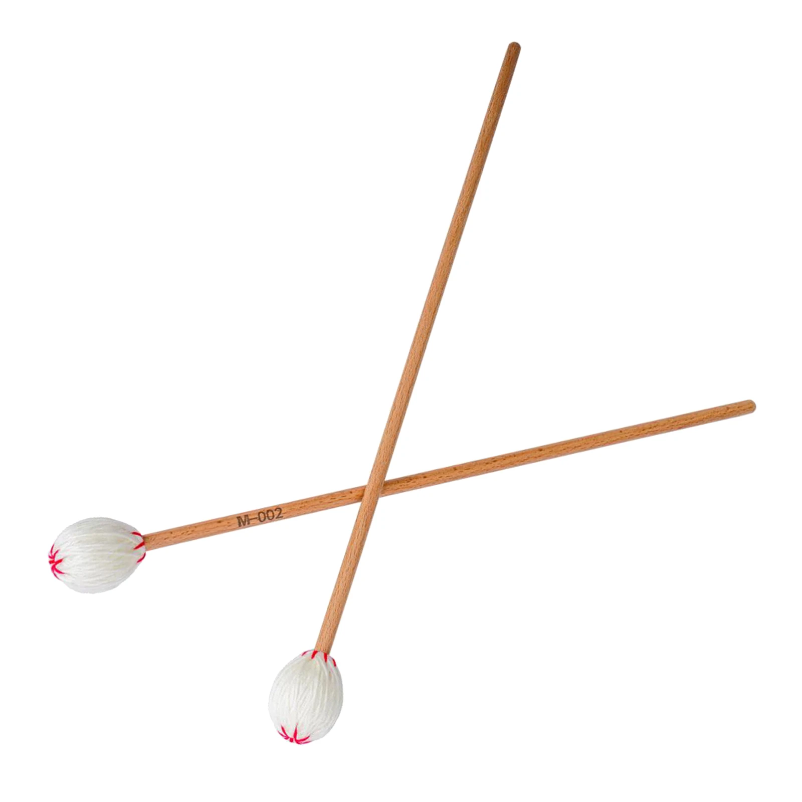 

A Pair of Woolen Head Mallets for Marimba And Xylophone Percussion