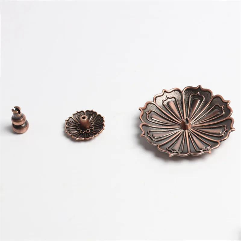 1 комплект сплав благовония Горелка Lotus Base Plug креативный Zen маленький держатель