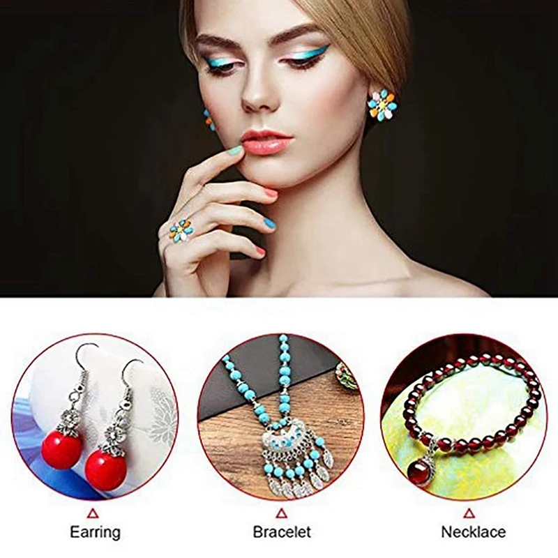 

1set Jewelry Making Supplies Kit with Tools Wires and Jewelry & 3PCS Island Resin Molds Ocean Silicone Molds