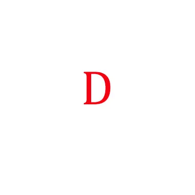 D A-Z из нержавеющей стали 26 Английский браслет с буквами золотой, серебряный тон Регулируемый именной браслет из цепи Pulseras Mujer ювелирные изделия - Окраска металла: D