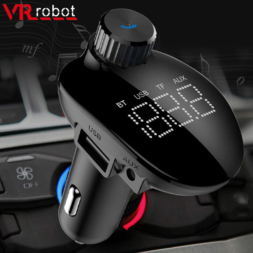 VR robot Bluetooth 5 0 FM передатчик стерео MP3 плеер беспроводной громкой связи