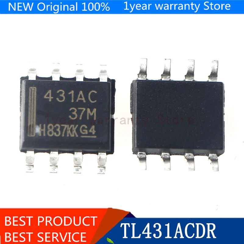 

{ New original } 20PCS TL431ACDR TL431ACD TL431AC TL431 431AC SOP8