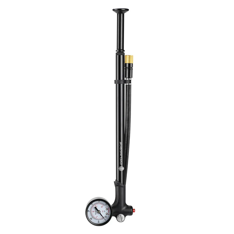 Портативный велосипедный воздушный насос высокого давления 300psi с манометром для