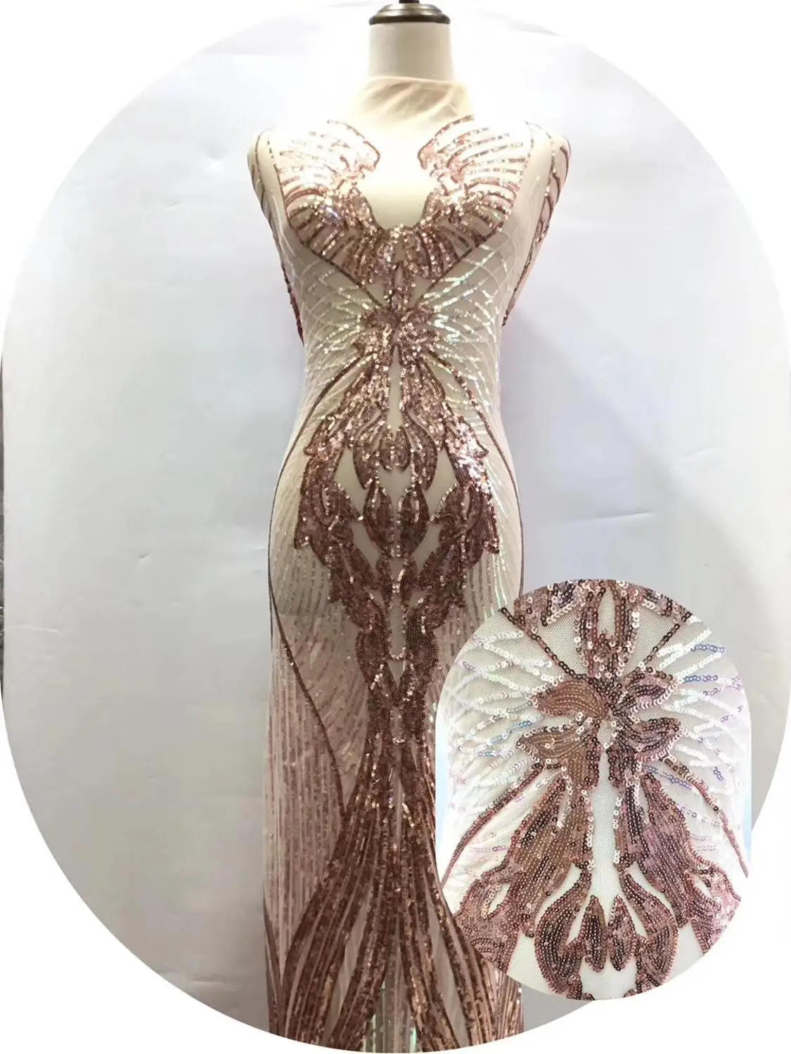 

Latest French Nigerian Laces Fabric High Quality Tulle African Laces Fabric Wedding African French Tulle Lace RFOC092