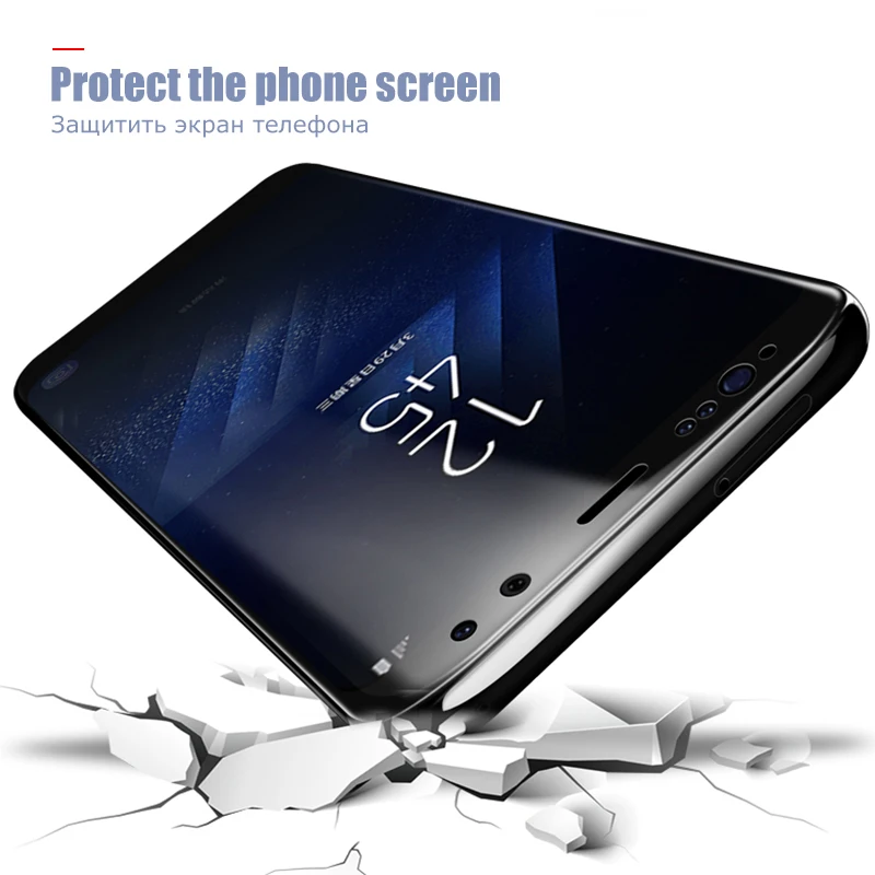 Изогнутое защитное стекло 20D для samsung S10 S8 S9 20 10E Plus 5G Ultra закаленное SAMSUNG Note 10 9 8 |