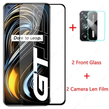 For Realme GT 5G Glass for Realme GT Master Tempered Glass Screen Protector Camera Len Film for Realme Narzo 30 7 8 Pro 5G C25s