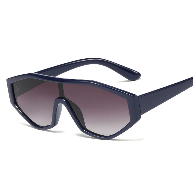 2020 унисекс большие цельные линзы солнцезащитные очки для женщин хип хоп новые