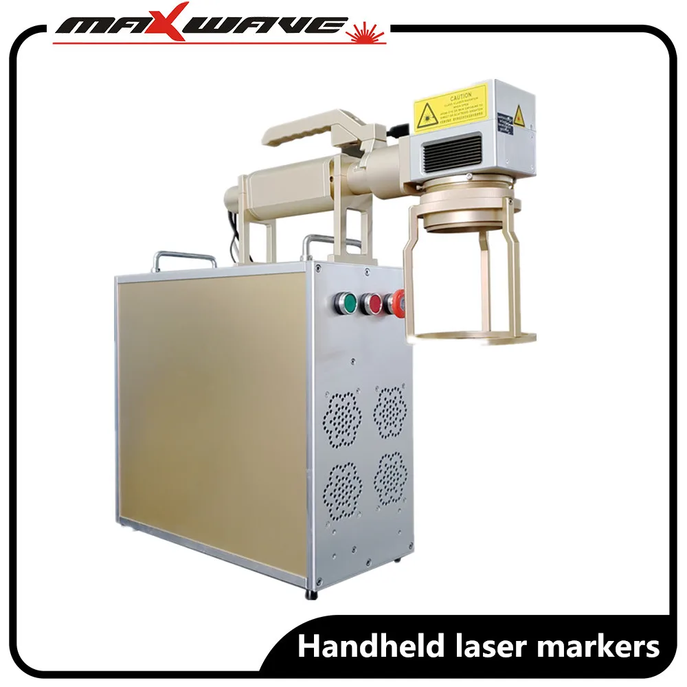 Мини портативная лазерная маркировочная машина для изображения штрих кода серии