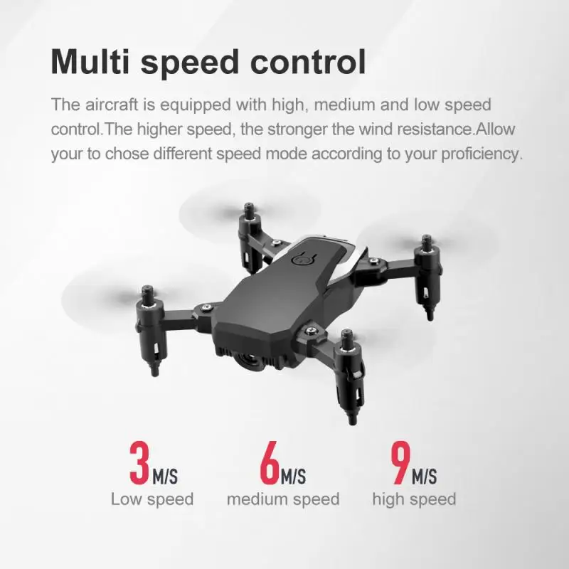 2021 New LF606 Drone Four-axis 4K Aerial Photography 360° 3D Flips Foldable 2.4G WIFI FPV Mini Remote Control Aircraft