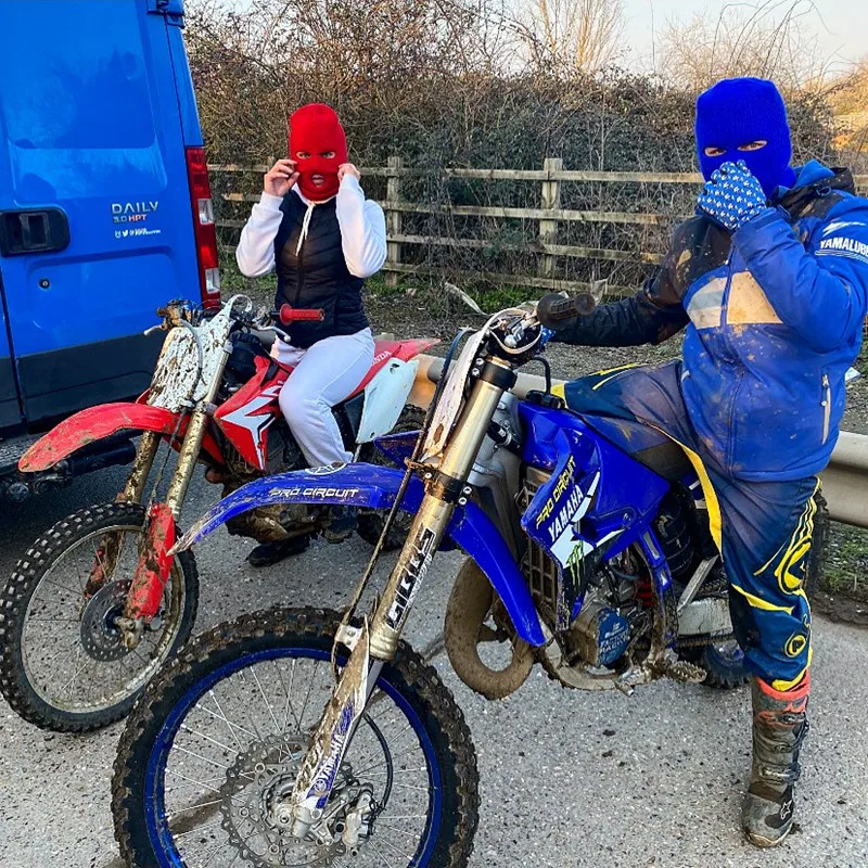 Лыжная Маска Вязаная Зимняя Балаклава анфас маска для зимних видов спорта на