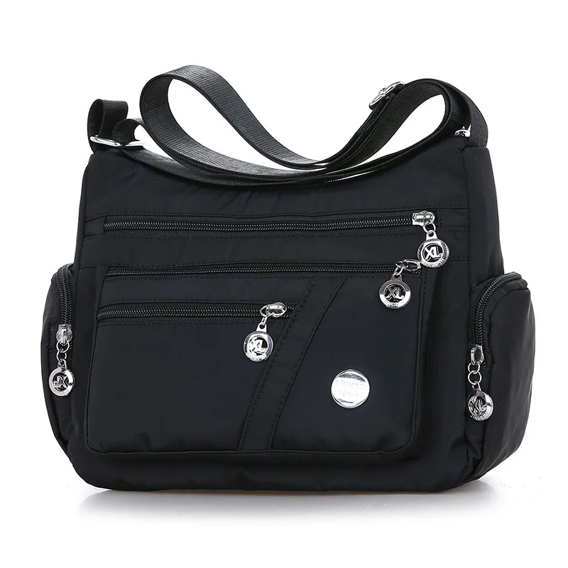 

Oxford Waterproof Shoulder Bag Women Casual Crossbody Bag Multifunction Shopping Handbag Large Capacity Messenger Bag