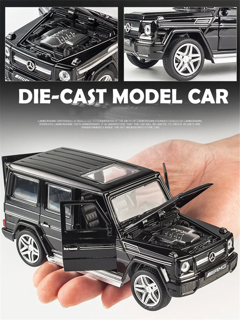 Горячая литая модель автомобиля G65 SUV 1:32, детские металлические игрушки, колеса, спортивный автомобиль, оттягивающийся, мигающий, для детей, на день рождения, рождественские подарки