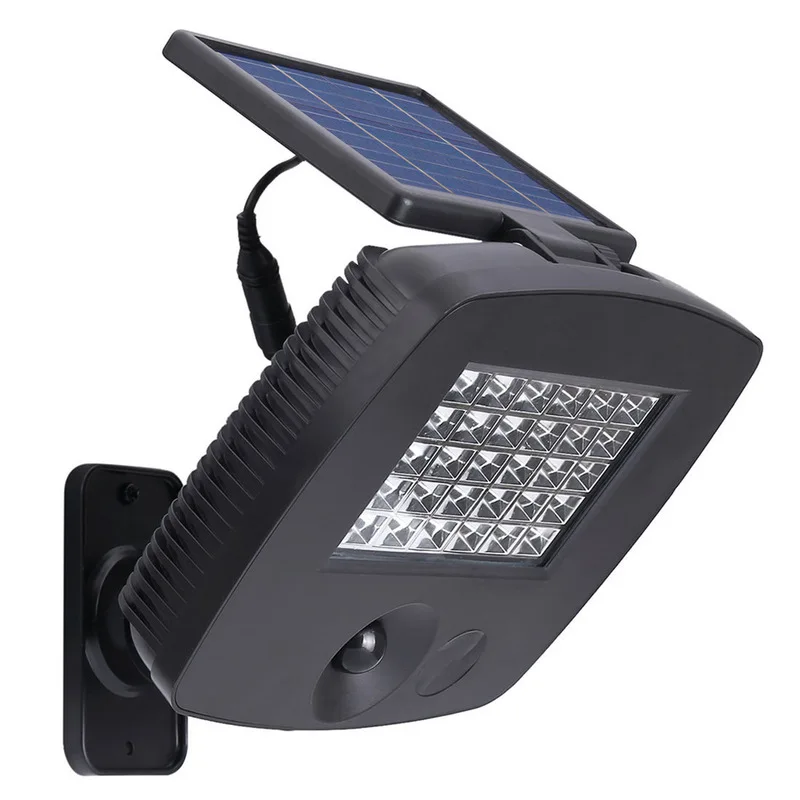 

30 LED Solar LED Wall Light Ultra Bright PIR Motion Sensor Outdoor Garden Courtyard Porch Light Flood Decorate Light