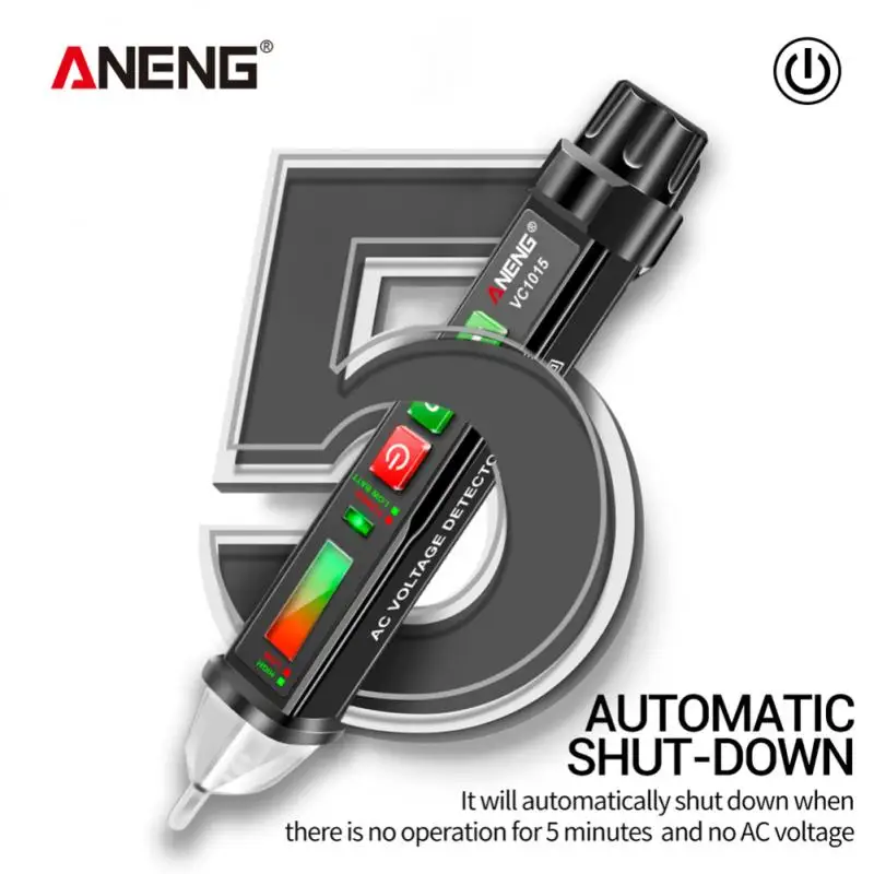 1 шт. ANENG VC1015 Бесконтактный детектор напряжения переменного тока Электрический