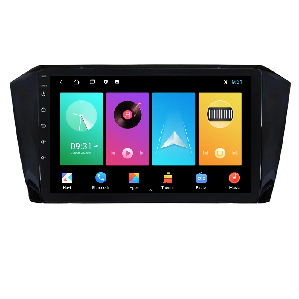 

Автомагнитола для Volkswagen Passat B8 Magotan 2015 -2016 2 Din Android автомобильная навигация GPS Bluetooth совместимый мультимедийный плеер