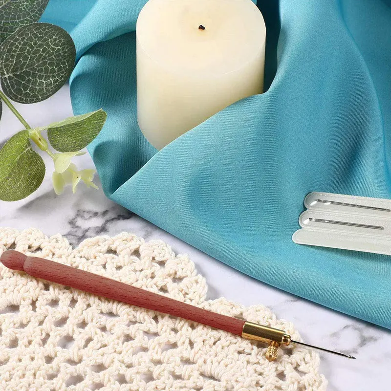 Лидер продаж крючок для тамбурного плетения с 3 иглами 70 100 120 набор инструментов