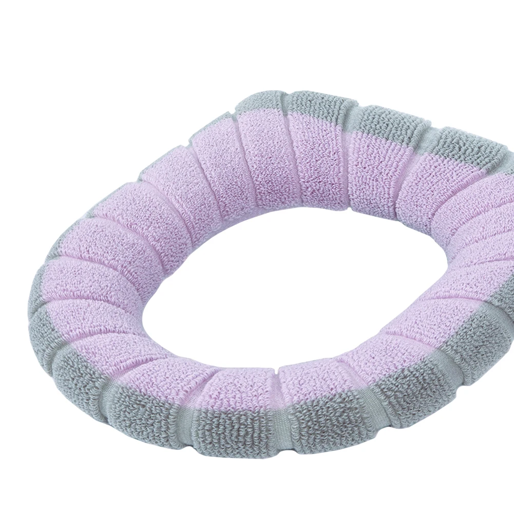 Universal Soft Heated Washable Toilet Seat Mat Home Decor Closestool Mat Pad Seat Case Warmer Toilet Lid Cover Accessories