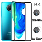 3-в-1 стекло для камеры POCO F2 Pro закаленное стекло для защиты экрана Pocophone Poco F2 защитное стекло поко Ф2 F2 F1 Pro Poco стекло Poco-F2 покофон Ф2