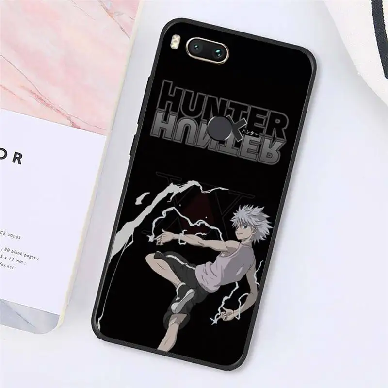 

Hunter X Hunter Killua Zaoldyeck Phone Case For Xiaomi Redmi note 7 8 9 t k30 max3 9 s 10 pro lite Luxury brand shell funda