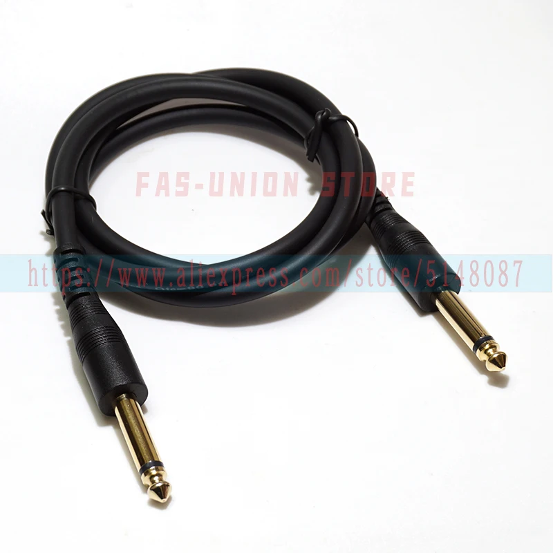 Соединительный кабель для гитары с моно-разъемом 6 35 мм приборная линия 1/4 дюйма | Детали музыкальных электроинструментов -1005002267843020