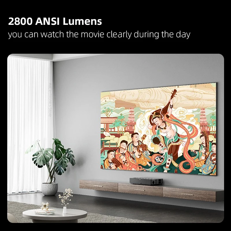 Глобальная версия Fengmi 4K лазерный проектор T1 кинотеатр RGB лазер 3840x2160 UST Ультра